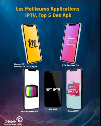 Top 5 des meilleures applications IPTV