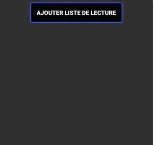 Après cliquez sur ajouter liste de lecture (ou add playlist) 